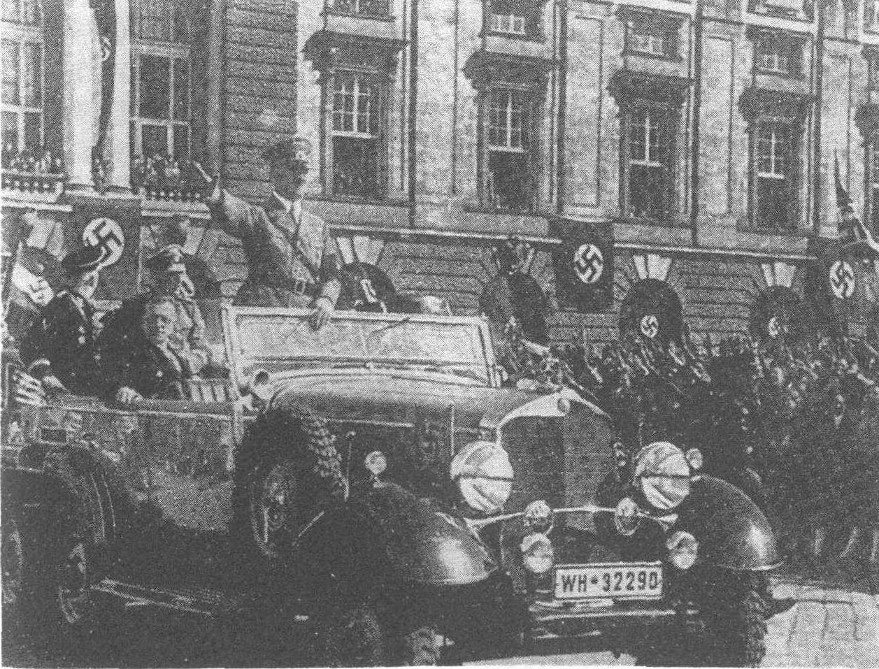 希特勒“奋斗”的第一步——德国吞并奥地利