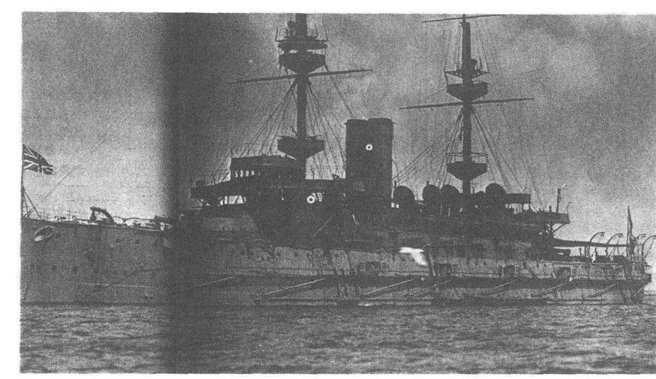 军舰制造业的一次革命——英国“无畏”号战舰下水
